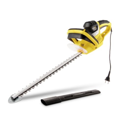 Powerplus Elektrische Heckenschere POWXG2007 - Elektro-Heckenscheren mit 550 W, 525 mm Klinge und 16 mm Abstand, Gartengeräte, Gartenschere zum Schneiden von Büschen, Hecken und Pflanzen