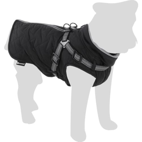 WINTERMANTEL DUKER SCHWARZ 50CM