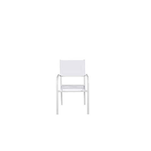 Venture Home Santorini - Chair (Stackable) - White