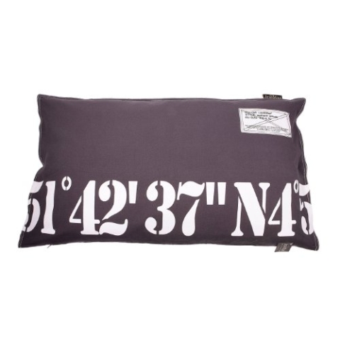 Lex & Max/PETFAB - Bezug Latitude 51-42 für BENCH Hundekissenfüllung - Größe: 100 x 70 cm, Farbe: Kiesel