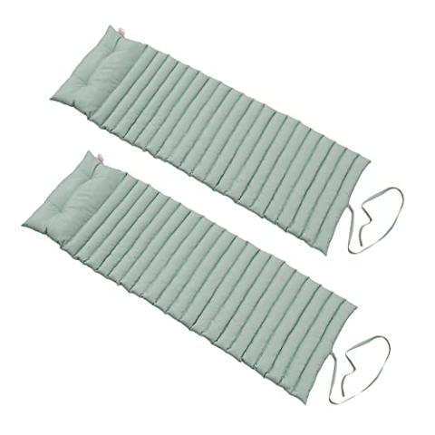 RED Deco Mormiou Sonnenmatratze, 180 cm, Wassergrün, 2 Stück