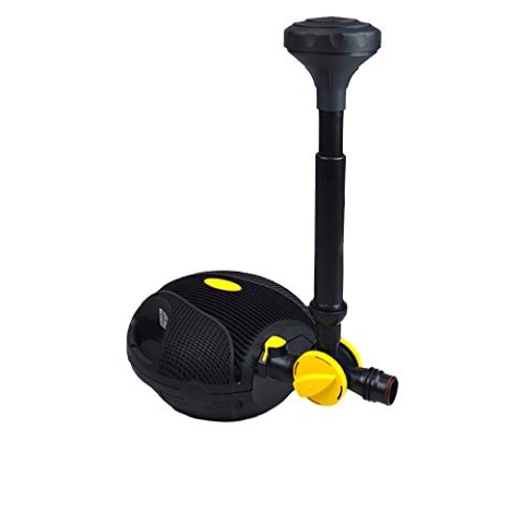 Laguna Pumpe Powerjet FreeFlo 11000 - Springbrunnen- und Wasserfallpumpe für Gartenteiche bis 22000l, Schwarz