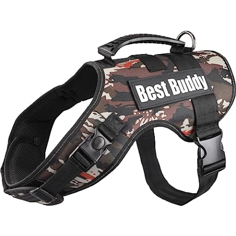 Geschirr Best Buddy Uranus Jungle Camouflage XL 80-115CM*50MM