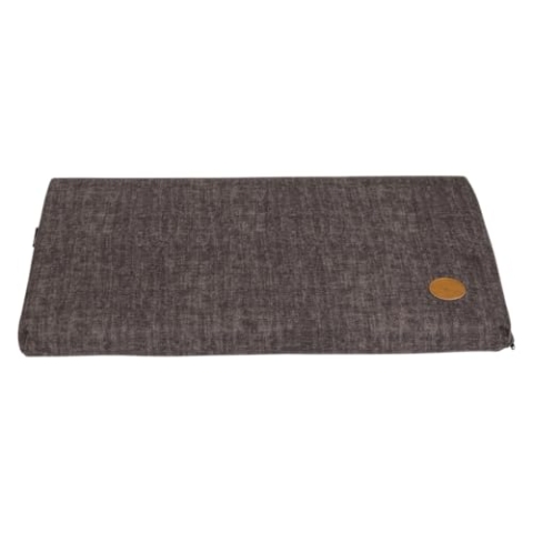 JACK AND VANILLA, Hundekorb, Käfigmatratze, Modell Manchester, Farbe Braun, Größe M, 73 x 45 x 5 cm