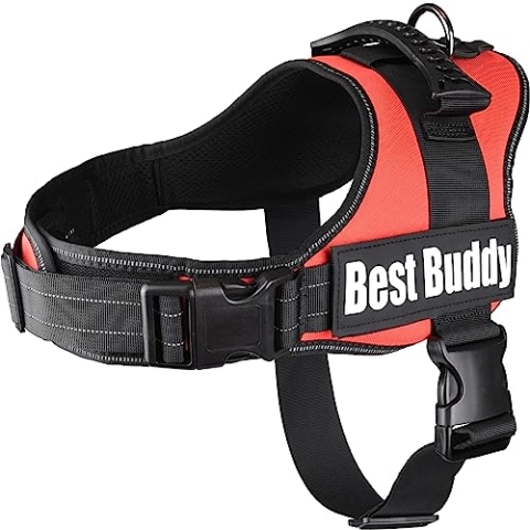 Geschirr Best Buddy Pluto ROT XXL 95-130CM*50MM