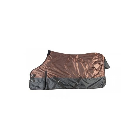 PFIFF 102240-54-145 Outdoor Decke -Waren- Pferdedecke wasserabweisend, Einheitsgröße, braun/schwarz