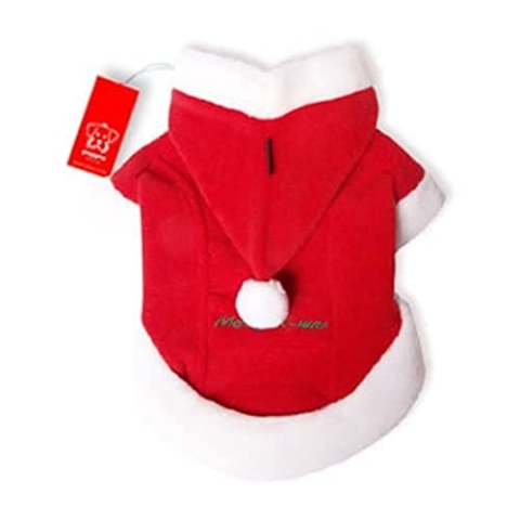 PUPPIA PDDF-SC23 Kleid Weihnachtsmann, XXL, rot