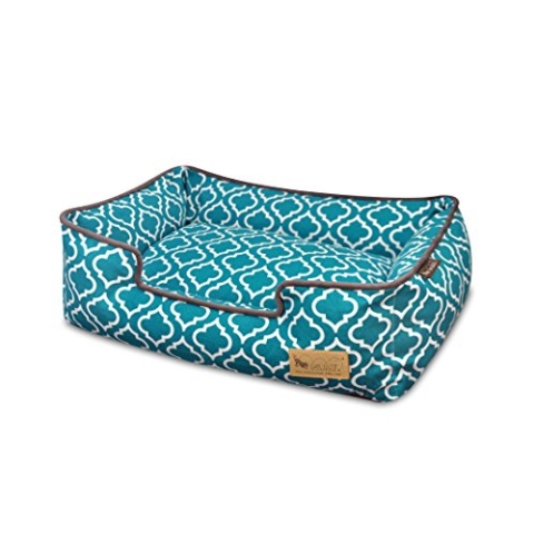 P.L.A.Y. – Pet Lifestyle & You PY3012CMF Lounge Bett Moroccan, M, Teal