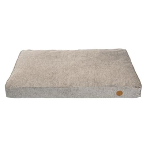 JACK AND VANILLA, Hundebett, Streifenmodell, Farbe Beige, Größe XL, 120 x 80 x 14 cm