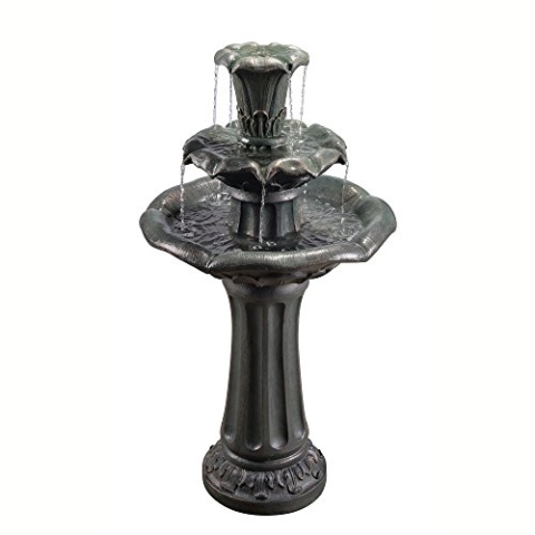Peaktop Dekor Garten Terrasse Lilie Ebenen wassenbrunnen VFD8207-EU