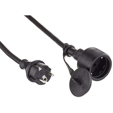 Verl.H07RN-F 3G1,5, 20m sw H07RN-F 3G1,5 qmm schwarz mit Deckel am Band