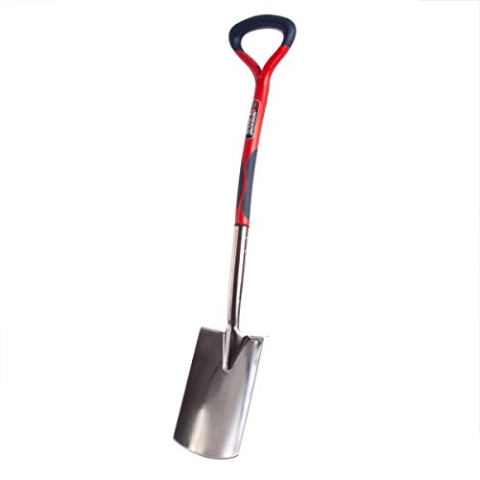 Spear & Jackson 1190EL Select Edelstahl-Grabespaten, Silber