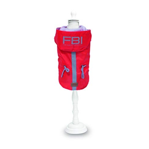Croci C7274420 Regenjacke Vancouver FBI Red, 75 cm
