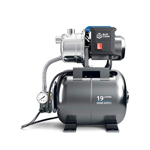 AR Blue Clean Selbstansaugende Pumpe ARGP 800XB mit Behälter für Klarwasser (800 W, max. Förderleistung 3500 l/h, max. Förderhöhe 38 m)