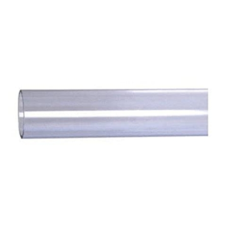 Aquaforte Klarer PVC Schlauch, Ø 9 x 12 mm (Innenwand x Außenwand), Typ Kristall, 50 m Rolle, transparent