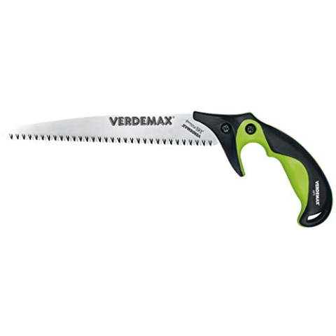VERDEMAX Professionelle Säge mit 24 cm Klinge + Riemenhalter