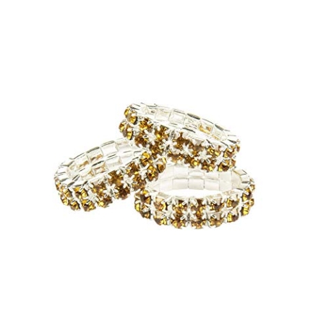 HKM 4000315724772 Mähnengummis -Crystal-0924 Bernstein20er Set