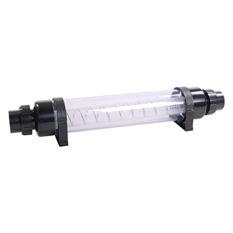 AquaForte Rohr-Vorfilter mit Kupplungen, transparent, 25.0 x 80.0 x 16.0 cm