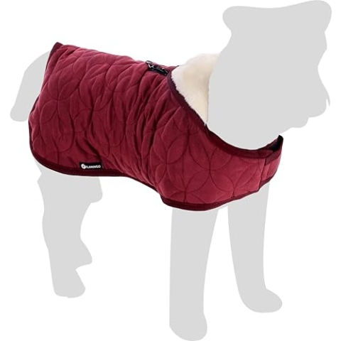 Flamingo WINTERMANTEL Koda Bordeauxrot 55CM