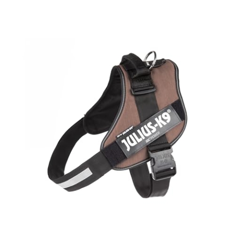 Julius-K9, IDC Powergeschirr, Größe: 3XL/4, Mokka (Sackstoff)
