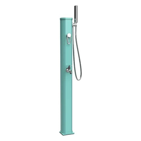 Formidra Refoura, Solardusche Jolly Go2 Ral6027 Opalingrün, Garten, Wasserausrüstung und Gartenwerkzeuge, Grässeläume, Gartenschauer, DS-JG141-6027