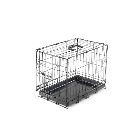 Vadigran 13827 Transportkäfig Faltbar Classic 91x61x66cm, XL, Schwarz