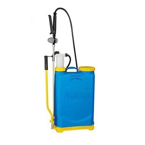 Matabi - Handsprühgerät - Super Agro 16-16 Liter Fassungsvermögen - Metalllanze - Für große Flächen - Intensive Nutzung - Ergonomisches Design - Ideal für über 400m² - Hergestellt in Spanien