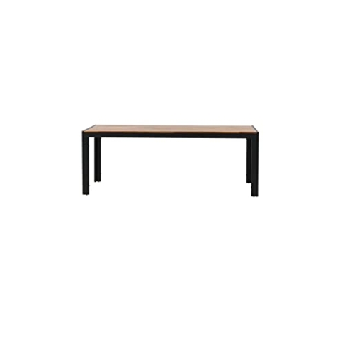 Venture Home Bois Dining Table 205 * 90cm - Black Legs/Acacia