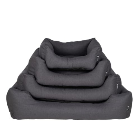 District 70 Classic Box Bett - Anthrazitgrau - L - 100 x 70 cm