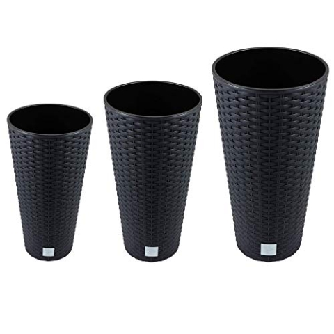Well Home MOBILIARIO & DECORACIÓN 3 Töpfe Tubus Antra+EINZAHLUNGEN