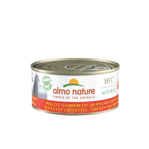 Almo Nature HFC Natural Nassfutter für Erwachsene Katzen - Dose 150 g.