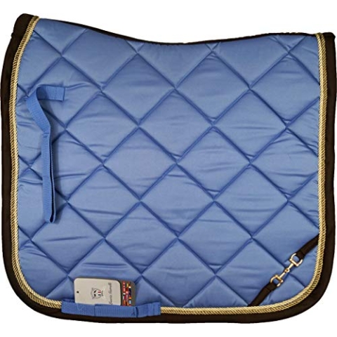 HKM 7465 Schabracke Golden Gate Bit, Sattelunterlage Satteldecke, DR VS Pony