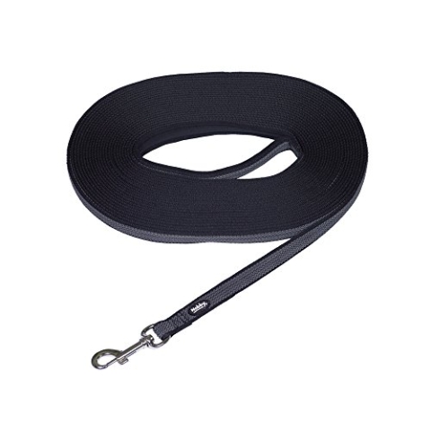 Nobby Schleppleine Anti-Slip, schwarz L: 15 m, B: 17 mm, 1 Stück