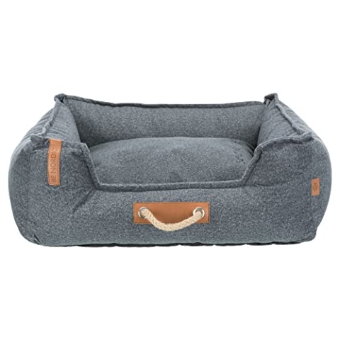TRIXIE BE Nordic Bett Föhr Soft, eckig, 120 × 95 cm, grau