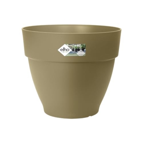 elho Vibia Campana Rund 55 - Blumentopf für Außen - Ø 54.5 x H 47.0 cm - Grün/Salbeigrün