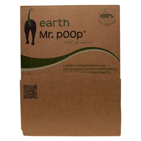 Mr.POOP Earth Displaybox 96st Groen