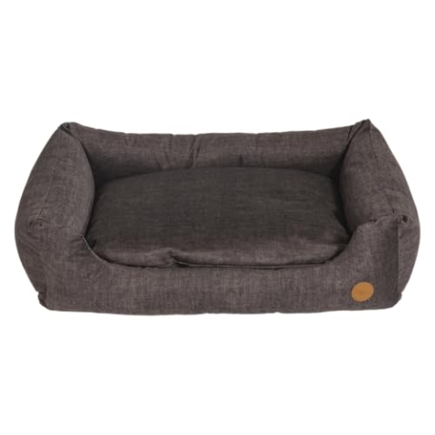 JACK AND VANILLA, Hundekissen, Sofa Modell Manchester, Farbe Braun, L 100 x 70 x 27 cm