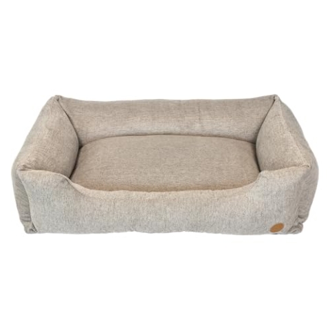 JACK AND VANILLA, Hundekissen, Sofamodell Riga, beige, XL, 120 x 82 x 27 cm