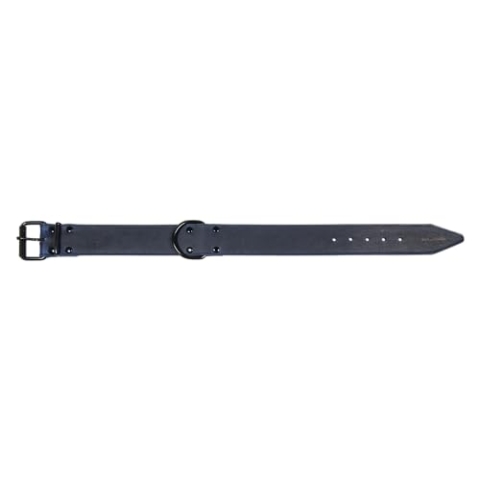 JACK AND VANILLA, Hundehalsband, Black Label-Modell, Blaue Farbe, Größe 40 mm x 55 cm