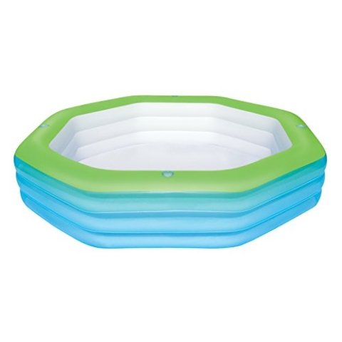 Bestway 54119B-03 - Planschbecken Rectangular Fantasy Family Pool, 305 x 183 x 56 cm