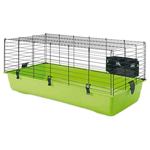 Heim 52934-1 Kaninchen-Meerschweinchenkäfig, M, blau