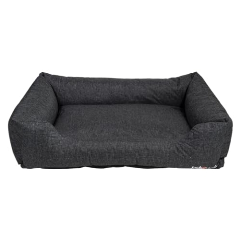 JACK AND VANILLA, Waterproof, Hundesofa, wasserdicht, schwarz, XL, 120 x 82 x 27 cm