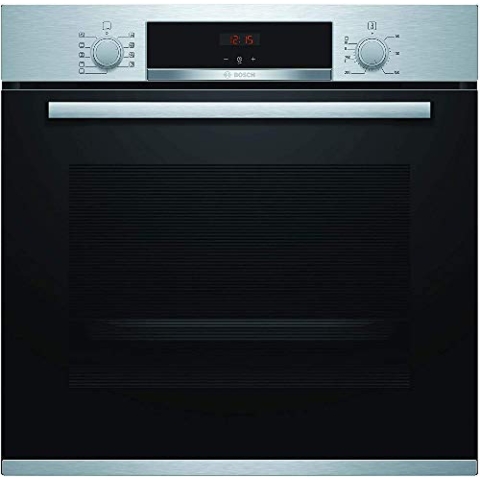 BOSCH Backofen Einbau-Backofen aus Edelstahl HBA534ES0