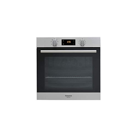 Hotpoint Ariston FA2544CIXHA Einbau-Backofen, Katalyseofen, Edelstahl, multifunktional, Umluft oder Umluft, 71 l, Energieeffizienzklasse A