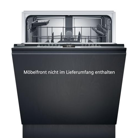 Siemens SX63HX30AE iQ300 Vollintegrierter Geschirrspüler, D, 84 kWh, 13 MGD, Smart Home kompatibel via Home Connect, varioSpeed Plus, varioFlex Körbe