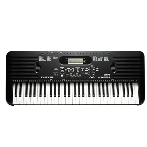 Kurzweil KP70, Keyboard, 61 leichtgewichtete Tasten mit Anschlagdynamik