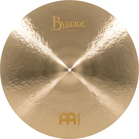 Meinl Cymbals Byzance Jazz B. A. Ride 22 Zoll (Video) Schlagzeug Becken (55,88cm) B20 Bronze, Traditionelles Finish (B22JBAR)