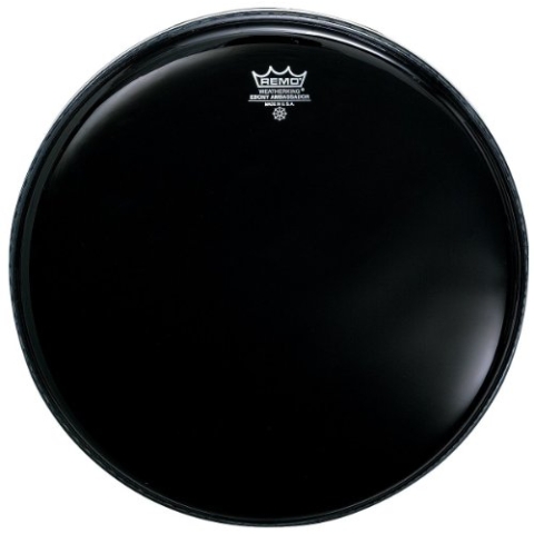 Remo Ambassador Ebony ES-0013-00 · Tom-Fell