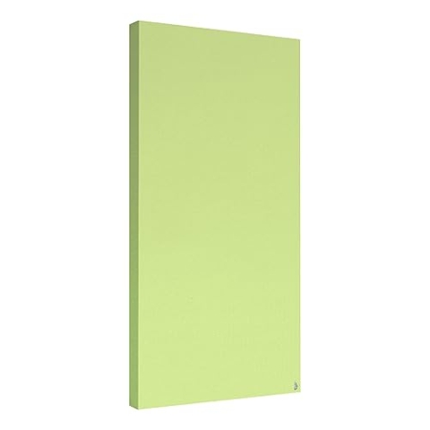 Addictive Sound Akustikpaneele Premium - Akustikplatten und Schallabsorber - Acoustic Panel und Absorber - Akustikpaneel mit den Maßen 100x50x6 cm - Akustikelemente - Lime