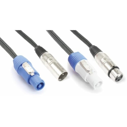 PD Connex ADP03 Kombikabel zum Anschluss von Aktivlautsprechern - 3 m